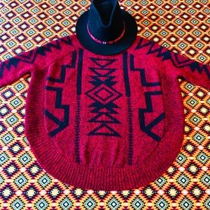 Super soft ♦️◾️Southwestern Aztec sweater! ❤️🖤